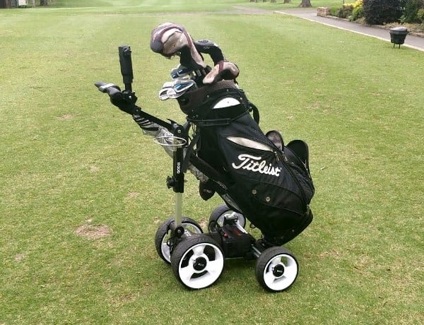 battery operated golf push buggies
